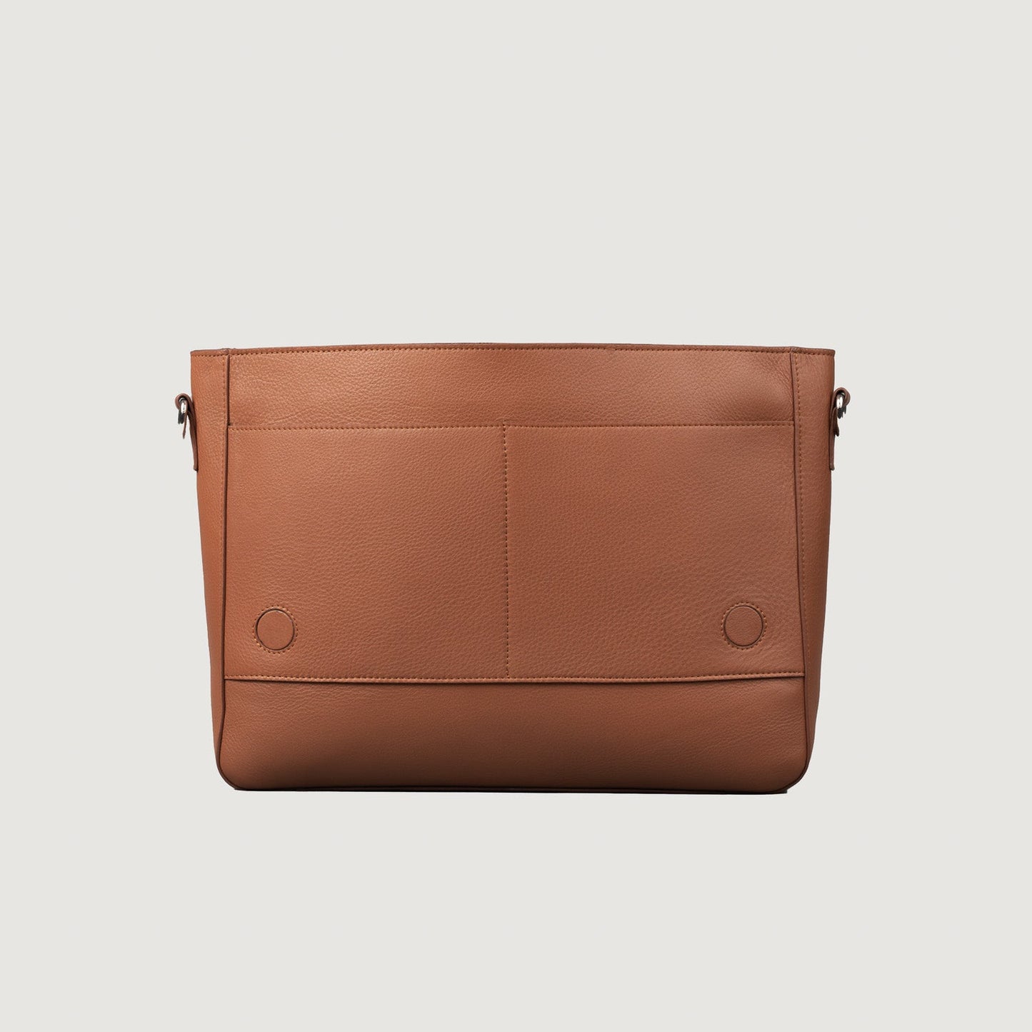 The Carismatico Brown Leather Messenger Bag