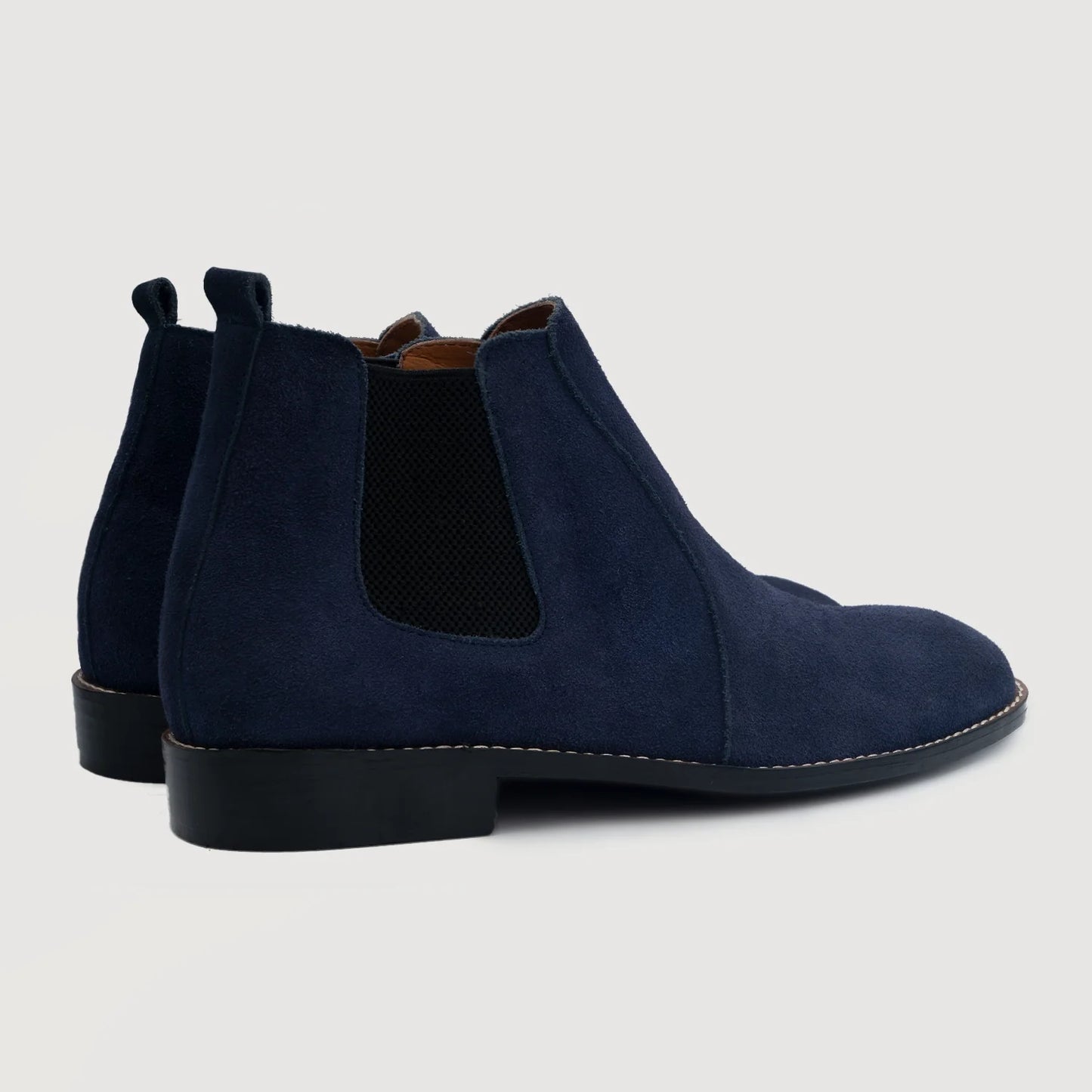 Clarkson Chelsea Midnight Blue Suede Leather Boots