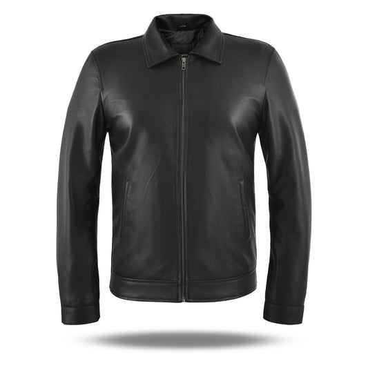 Sogachi Men's Pure Biker Leather Jacket